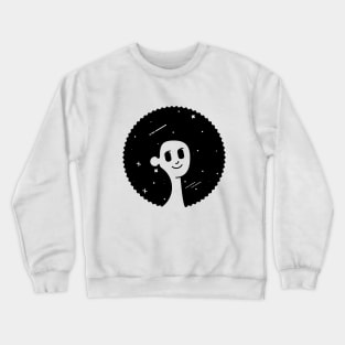 Curly Universe Crewneck Sweatshirt